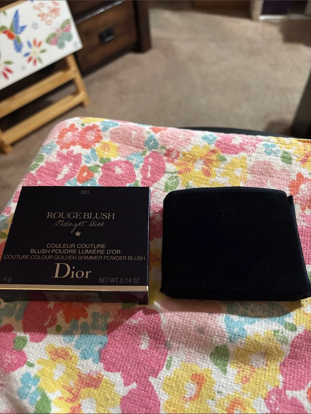 Dior Rouge Blush Golden Shimmer - Warm Gold
